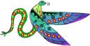 parrot and snake