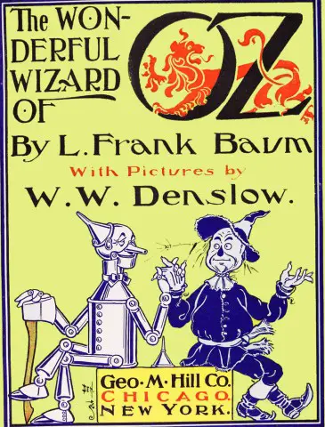 The Wonderful Wizard of Oz with pictures by Denslow