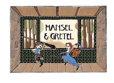 Hansel and Gretel - Window Book