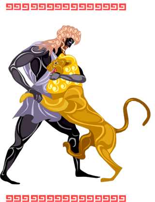 Heracles and the Nimean Lion