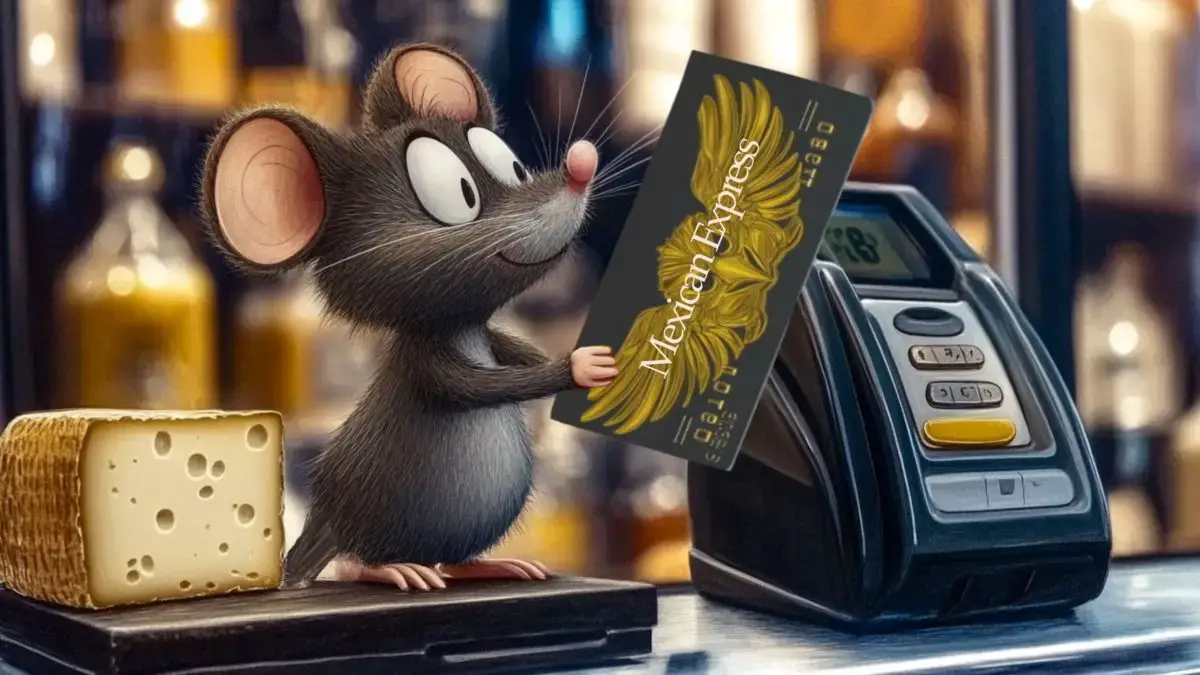 Mouse with card